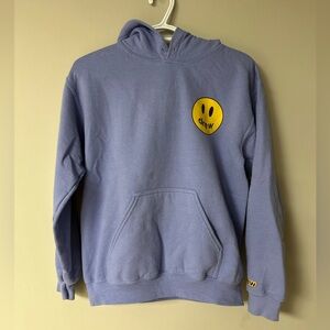 Gildan Purple Drew Hoodie
